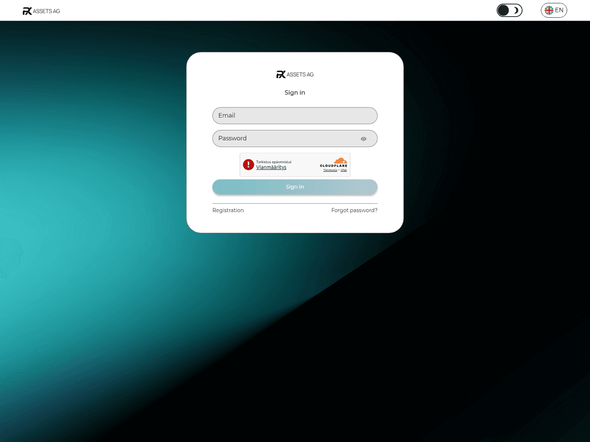 Screenshot von Pkassets