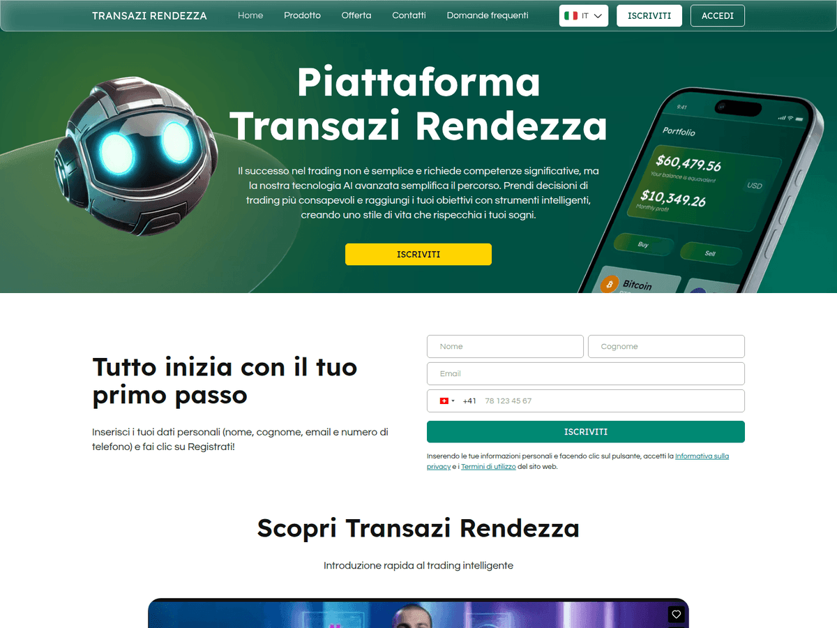 Screenshot von Transazi Rendezza