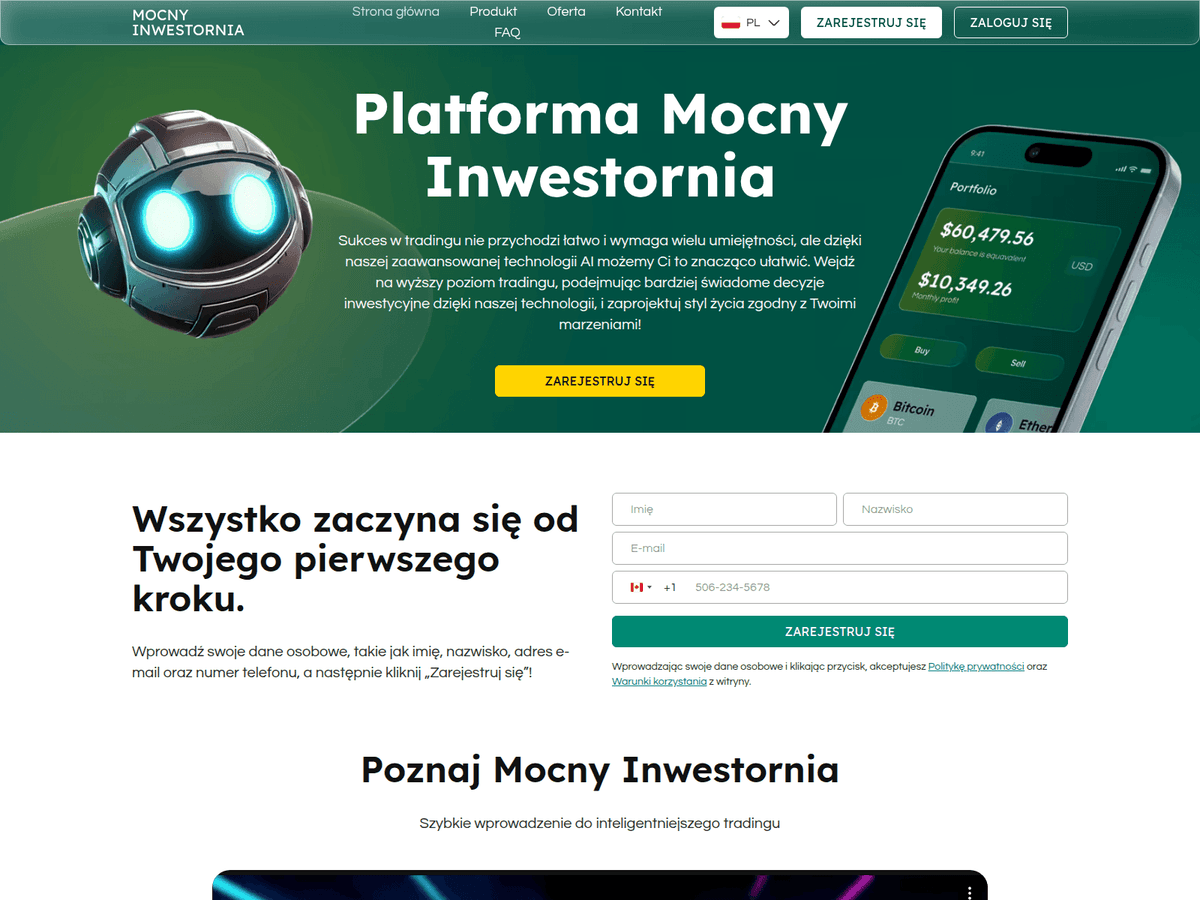 Screenshot von Mocny Inwestornia