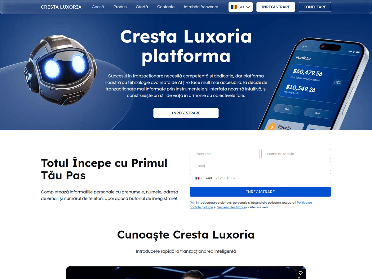 Screenshot von Cresta Luxoria