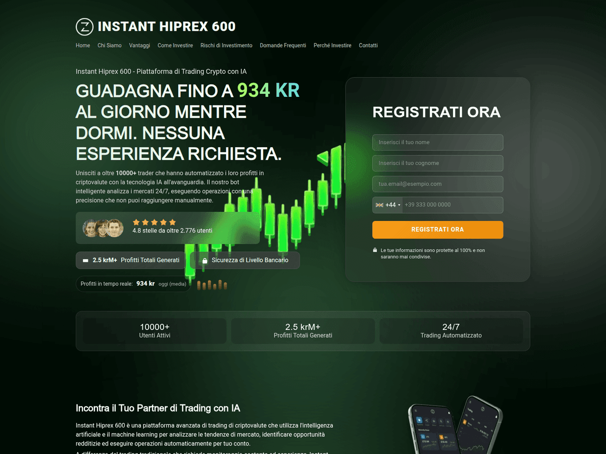 Screenshot der Webseite Instant Hiprex 600 (instant-hiprex-600.net)