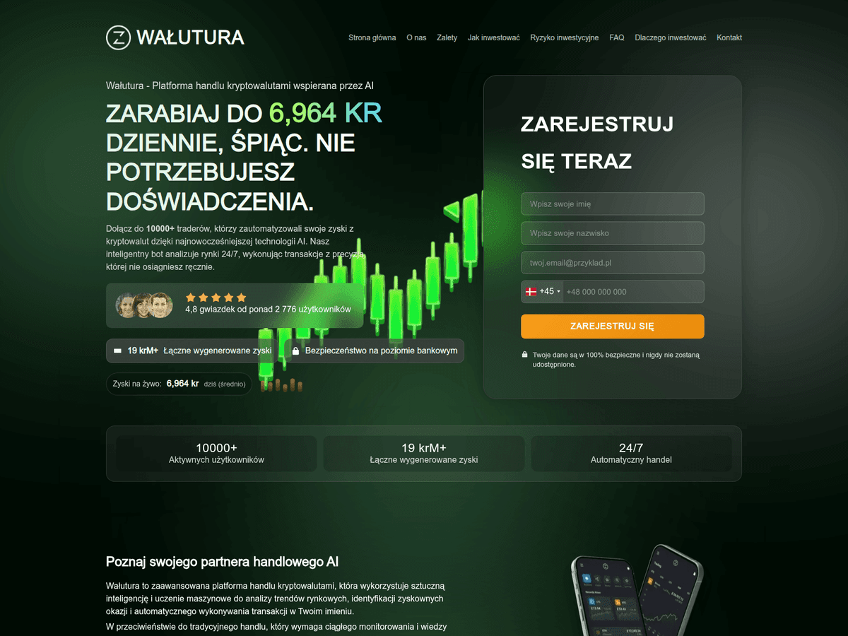 Screenshot der Webseite Wautura (wautura.com)