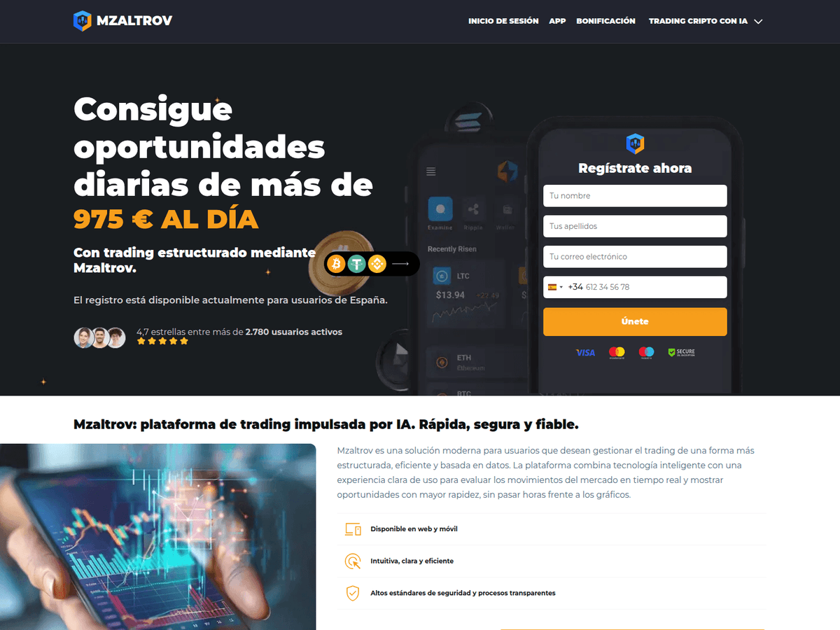 Screenshot der Webseite Ia Mzaltrov (ia-mzaltrov.com)