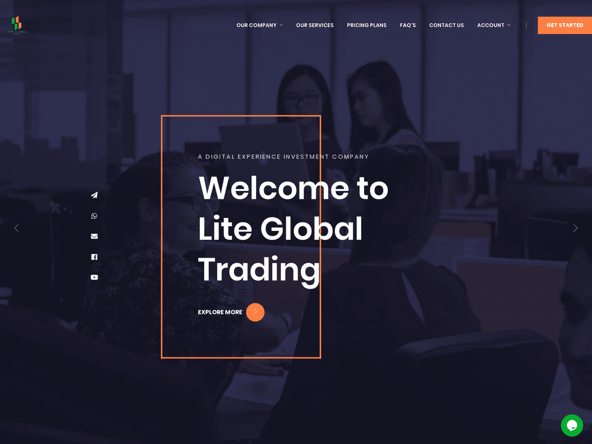 Screenshot von Liteglobaltrading
