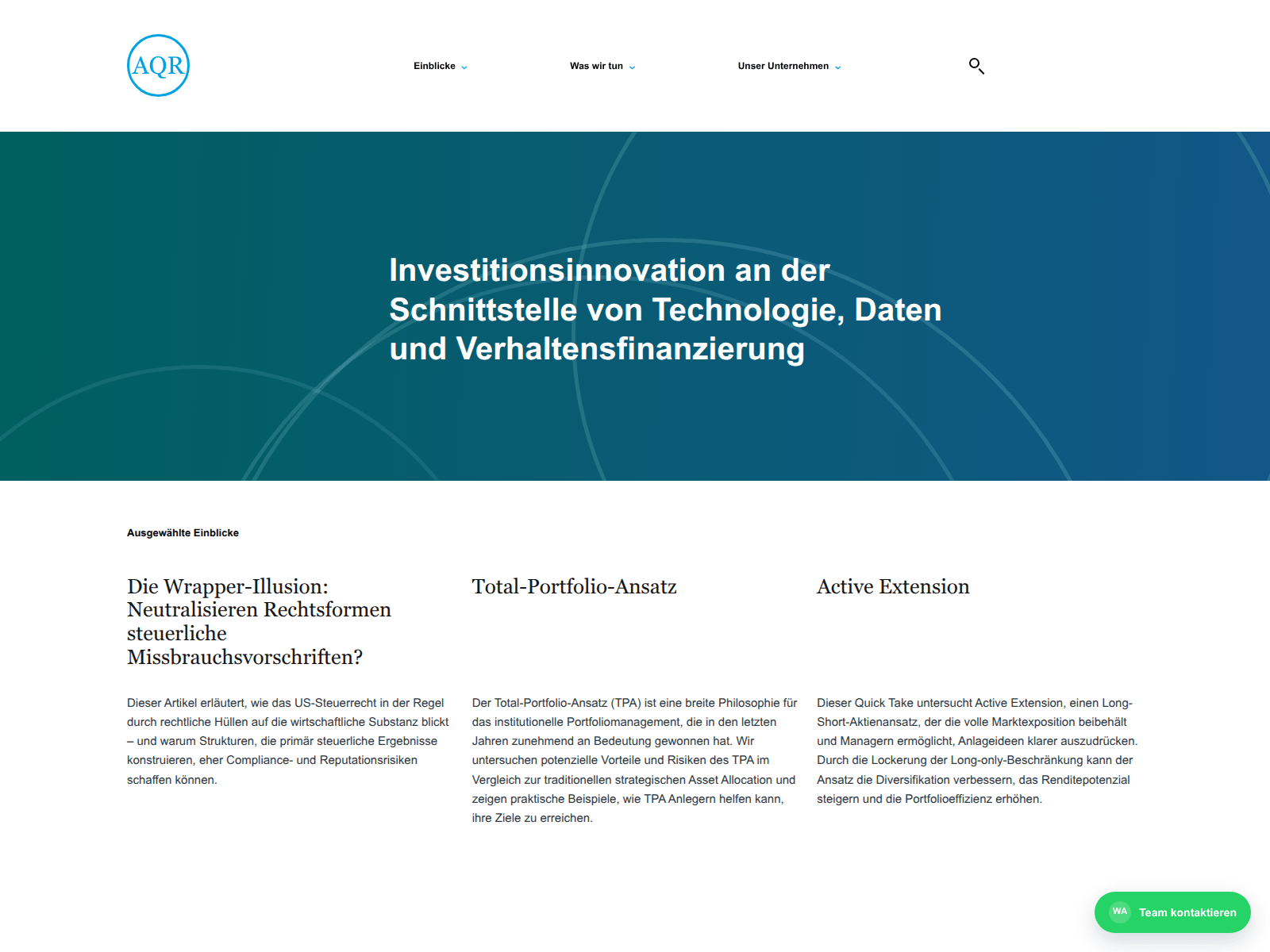 Screenshot von Aqrde