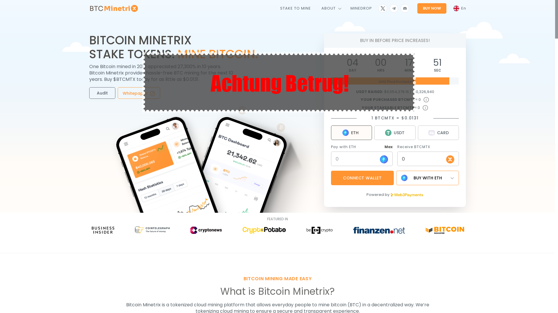 bitcoinminetrix.com